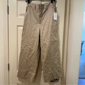 1901 NWT Tan Relaxed Fit Chino Pants Women’s Size 8 Lightweight